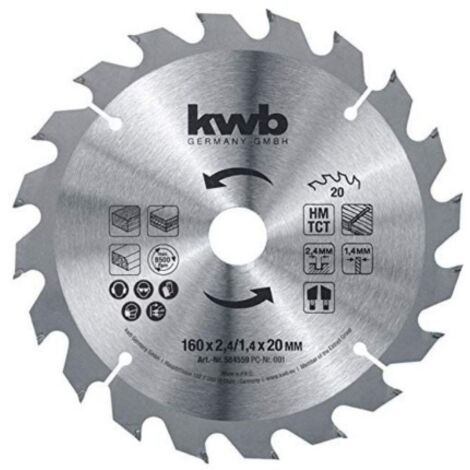 KWB 586959 - Disc. S. circular CARB.190X30,69M KX (1/2)