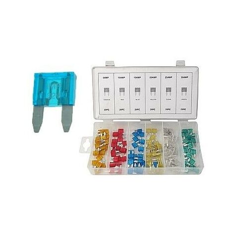 Smart Led, mix 10 micro-fusibili lamellari con spia a led, 12/24V | Autoricambi SanMauro