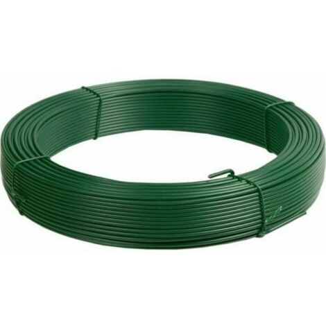 FILO FERRO PLASTICATO PER TENSIONE RETE PAPILLON MM 2.8 X MT 100 (35813)
