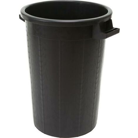 BIDONE X RIFIUTI NERO LT.100 CM 53X66 MAURER (1/2)
