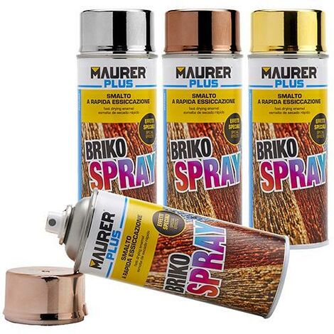 BRIKO SPRAY MAURER PLUS 400ML RAME METALLIZZATO RAL960