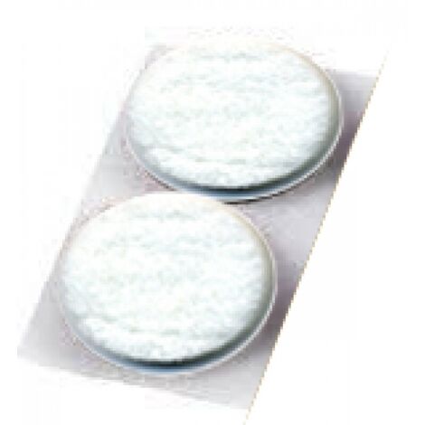 FELTRINO ADESIVO TONDO BIANCO Ø28MM MAURER - CF. BLISTER 6PZ