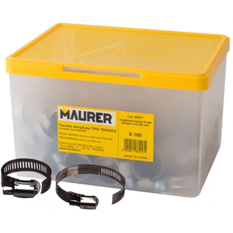 FASCETTA STRINGITUBO MAURER INOX 110X130MM