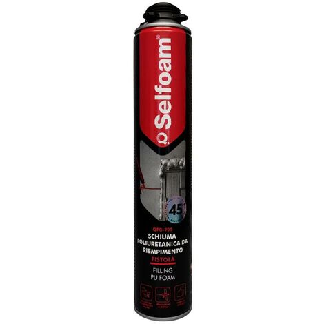 SCHIUMA POLIURETANICA 750 ml. PISTOLA