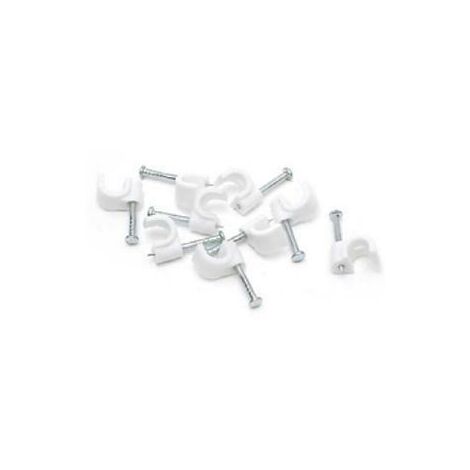 SUPPORTI FISSACAVO 6-7MM """ONE PRICE""" MAURER - CF. BLISTER 30PZ