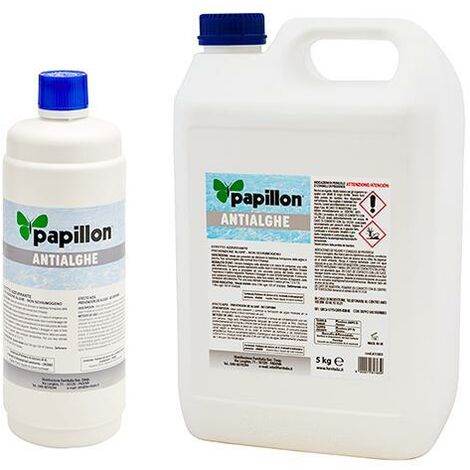 ALGHICIDA PISCINA LIQUIDO """ANTIALGHE""" 5KG PAPILLON