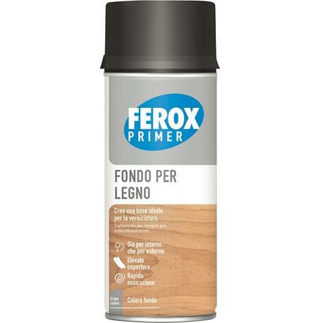 FONDO AGGRAPPANTE PRIMER SPRAY PER LEGNO AREXONS 400ML(GRIGIO CHIARO)