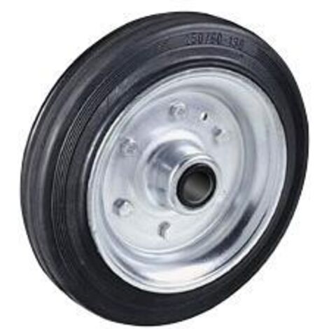 Ruote Industriali Semplici Flangia Termoplastica In Gomma 112b - ø Mm - Foto 5