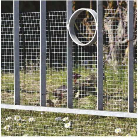 VERDELOOK Rete Multizinc in Ferro zincato ed elettrosaldato per recinzioni, 1x10 m (1/4)