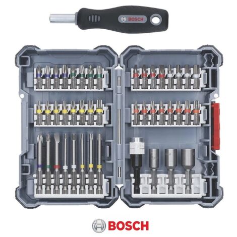 Valigetta avvitatura Promo BOSCH 44 pezzi + cacciavite - 2607017693 (1/10)