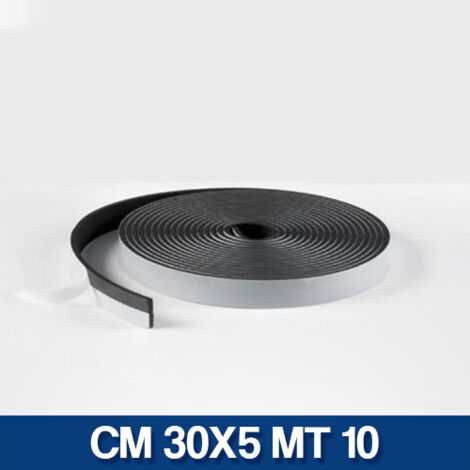 GUARNIZIONI BRIXO GOMMA NERA MT.10 5X30 (1/2)
