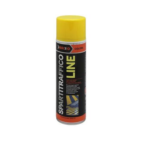 SIMPLETEK Bomboletta Spray Tracciante 360° - Bianco 500ml - Per Segnaletica Orizzontale E Spartitraffico
