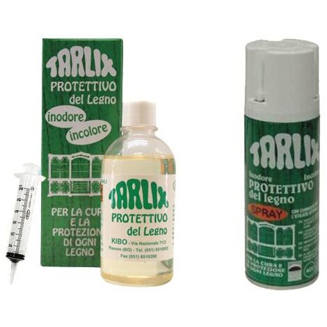 ANTITARLO PROTETTIVO 125ml - LEGNO Con SIRINGA TARLIX INSETTICIDA ANTI TARLO TERME - FP - Foto 4