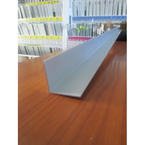 PROFILO DA 1 METRO ANGOLARE ELLE ARGENTATO 30X15X1 SET 5 PEZZI - ARCANSAS