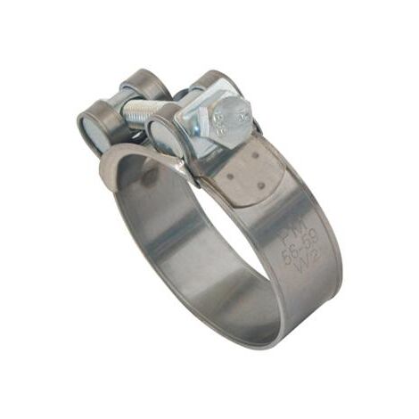 Fascette Stringitubo In Acciaio Inox 304 Con Bullone A T - Set Da 6 Per Tubi Da 23-25mm - Foto 3