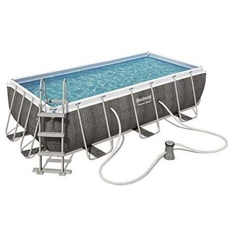 Piscina Rettangolare Bestway Fuori Terra da 404X201 H100 -56721 (1/10)
