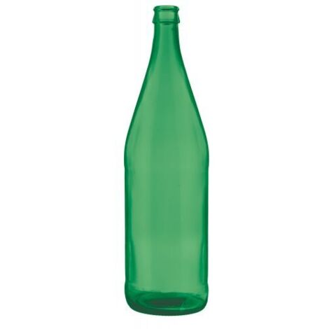 Bottiglie in vetro per acqua minerale 1 litro – Confezione 20 pezzi – Per uso domestico e ristorazione