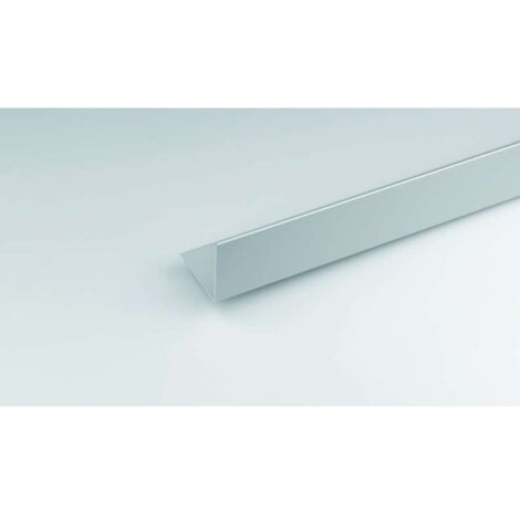 Angolari Alluminio Cromato Profilo Angolare Alluminio 10x10x1 Mm - 5 Pezzi Da 2 Metri, Argento Cromato Barra Alluminio Costruzioni - 5