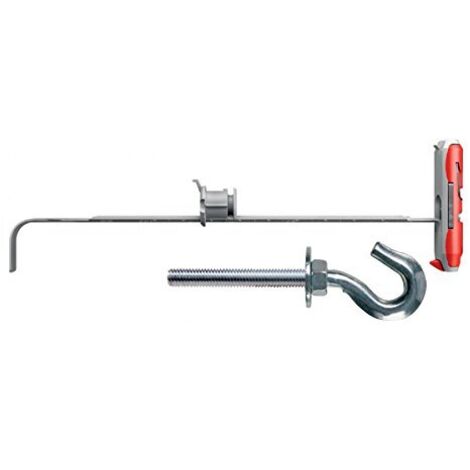 Fischer 25 Tasselli per Cartongesso DUOTEC 12 con gancio M6, Fissaggio ad Ancora per Carichi Elevati su Pannelli e Lastre, Foro 12 mm, 544598
