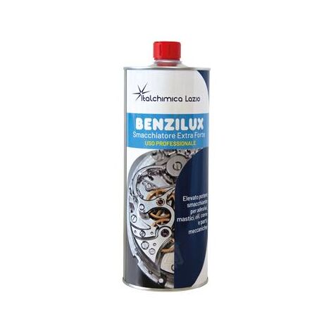 SMACCHIATORE SGRASSATORE BENZILUX FORTE - LT 1 - 12 pezzi