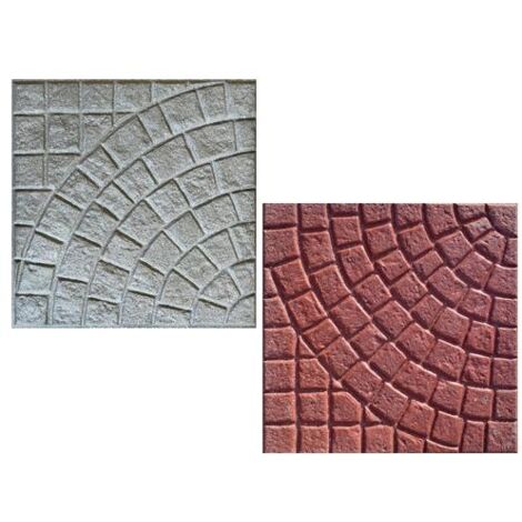 LASTRE VENTAGLIO GRIGIO 40X40