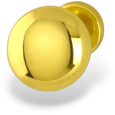 Pomello Ø75 mm maniglia in ottone lucido per porte HOPPE FAMOS