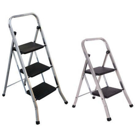SGABELLO ALLUMINIO STEP UP LIGHT - 2 GRADINI (1/4)