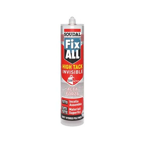 SIGIL.SOUDAL FIXALL HIGHTACK INVIS.290ML
