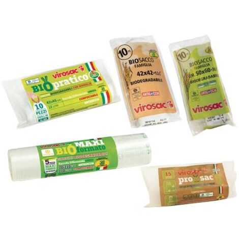 BUSTE BIO SHOPPER PZ.15 CM.52X64 -141094
