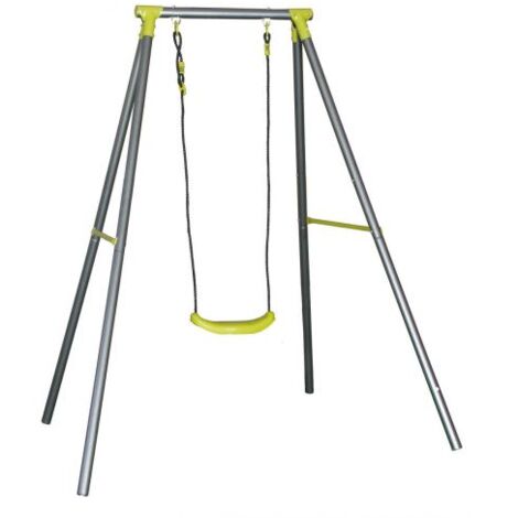 ALTALENA 1 POSTO STRUTTURA ACCIAIO DA GIARDINO PER BAMBINI CON SEGGIOLINO 28654