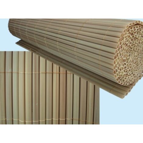 Arelle in PVC effetto bamboo 100x300 cm – Resistente ai raggi UV – Adatta per ombreggiare pergole e gazebi – Facile da installare – Brixo (1/2)