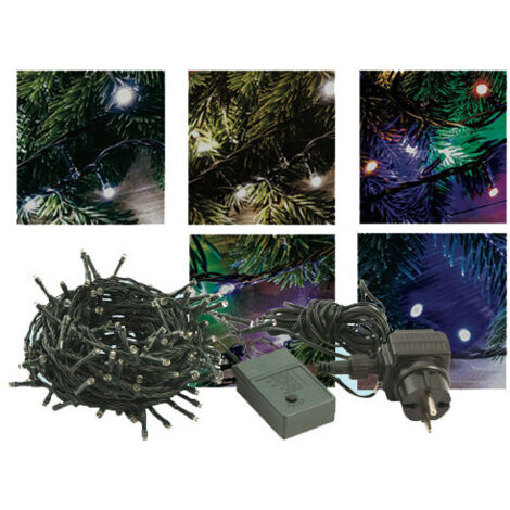 Luci Natalizie A LED A Batteria Con Fiocco Di Neve Bianco - Foto 3