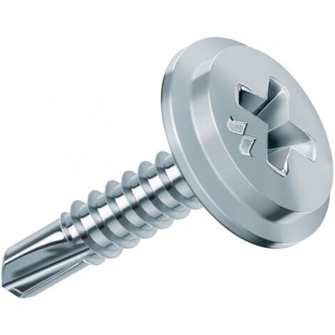 Viti per Metallo Zincate Autoperforanti FFLL CR 4,2x16 mm tipo Drillex 500 pz