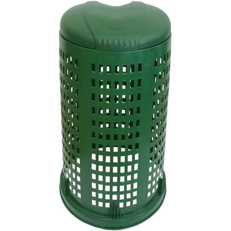 Supporto Per Sacchi Della Spazzatura Con Coperchio - 38x86cm, Verde, Per Sacchi Da 120 Litri - Foto 12