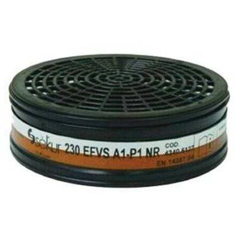 FILTRO X RESPIRATORE A MASCHERA POLIMASK 230 SEKUR - EF+VS A1 P1 - 1 pezzo