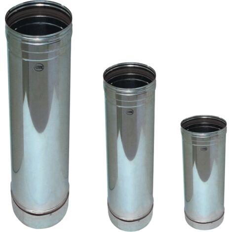 TUBO PER CANNA FUMARIA ACCIAIO INOX Ø200X 500HMM """SPEEDY 01"""