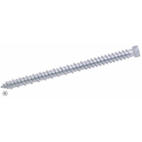 VITI X CALCESTRUZZO TC TORX 7,5X152MM ZINCATA BIANCA