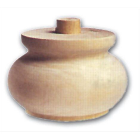GAMBA IN LEGNO ONTANO A CIPOLLA 03.0017 MM 75