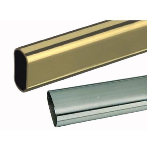 TUBO P/ARMADI-CROMATO-OVALE MM.30X15