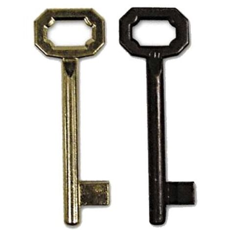 Chiave Cifrata per Serratura Patent Ottonata N. 3 confezione 10 Pz