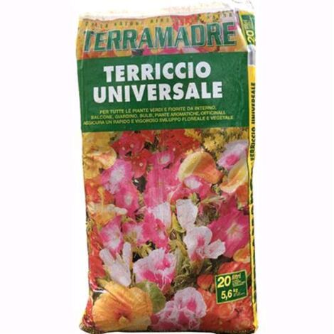 Terriccio universale 50 litri prodotto naturale gia' concimato (1/2)