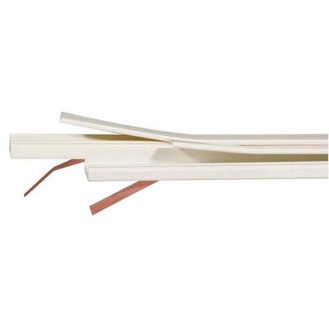 CANALINA CAVO ELETTRICO ADESIVA 10X10MM 2MT CHIUSA