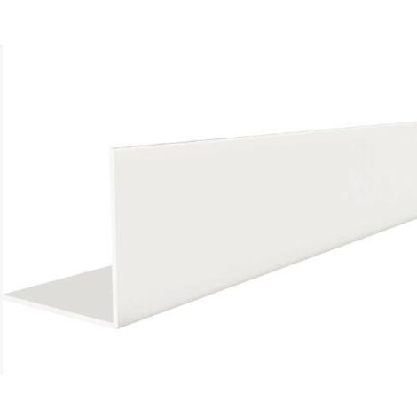 PROFILO PVC """ANGOLARE""" BIANCO 20X20MM 2MT (1548/OP)