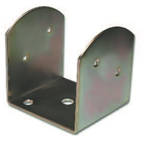 STAFFA PER TRAVI  100X100MM H105MM ZINCO+