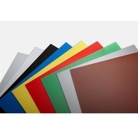 LASTRA ALVEOLARE """PLASTONDA""" 50X100 SP.2,5MM NERO