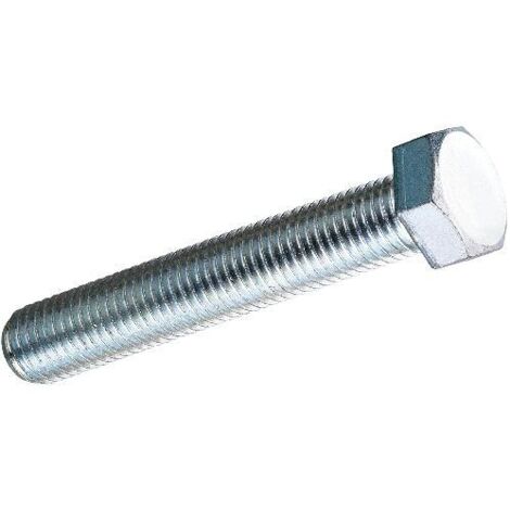 BULLONI TE ACCIAIO 8.8 """FT""" MM 10X 60 FILETTO TOTALE ZINCATI 5739