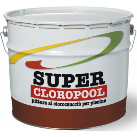 PITTURA X PISCINA CLOROCAUCCIU' SUPER CLOROPOOL 2,5LT AZZURRO ITALC