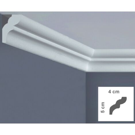 Bovelacci Cornice Decorativa Per Soffitto  Mod. 'I755' - Mm. 40X50 Cf. 60 Pz