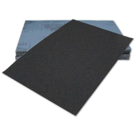 Tela Smeriglio in Fogli per Ferro No 1 Grana 80  dim.  280X190 mm 50 Pz