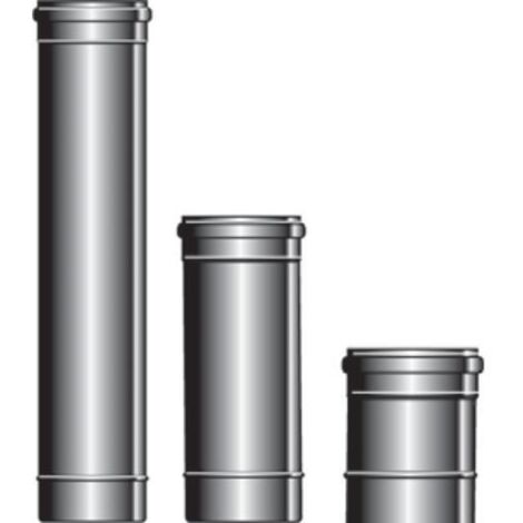 Tubo per Stufa in acciaio inox Piemme Speedy art. 01 x altezza 200 x 250 mm